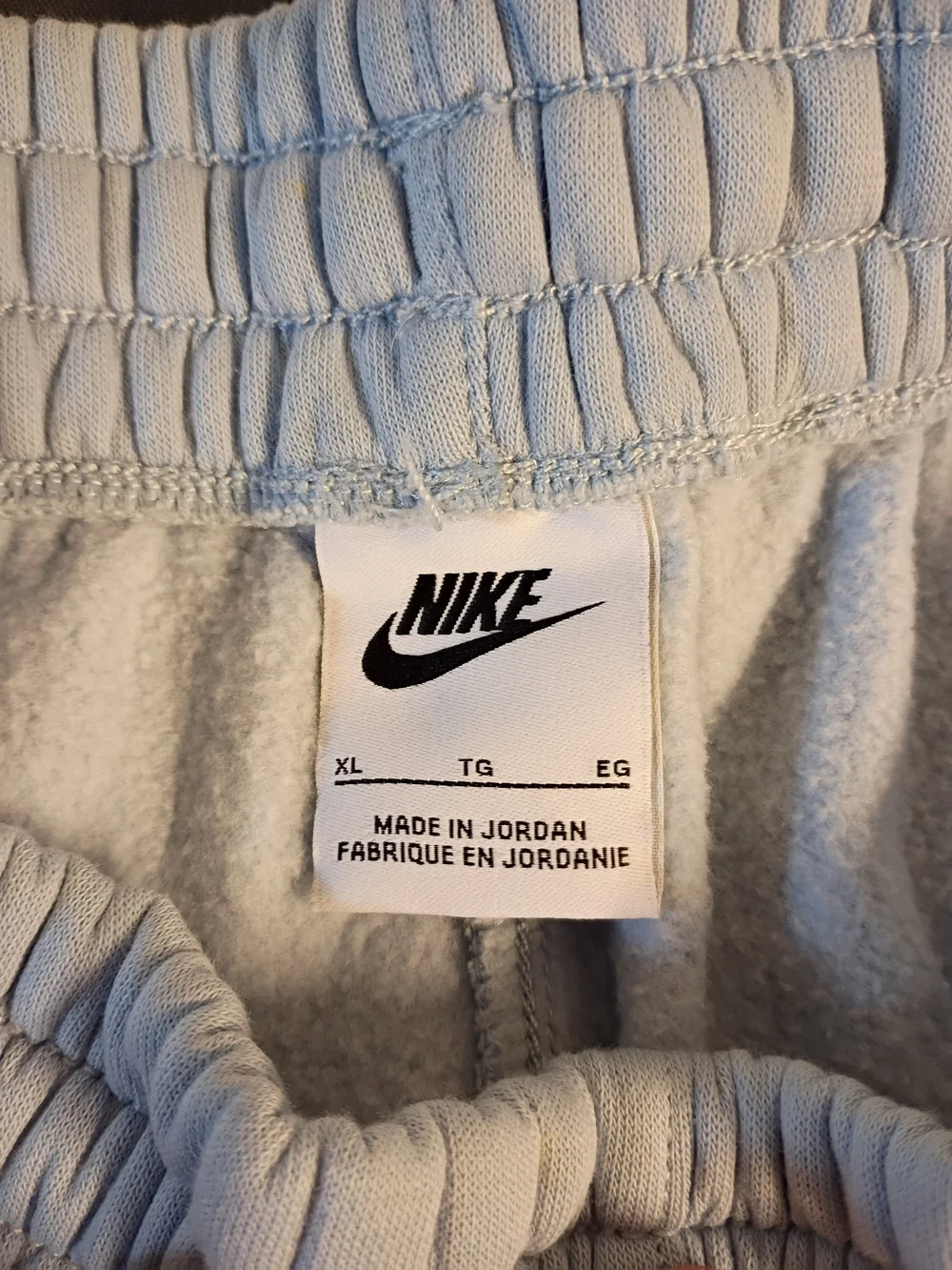 Nike Kids Pastel Blue Fleece Joggers
